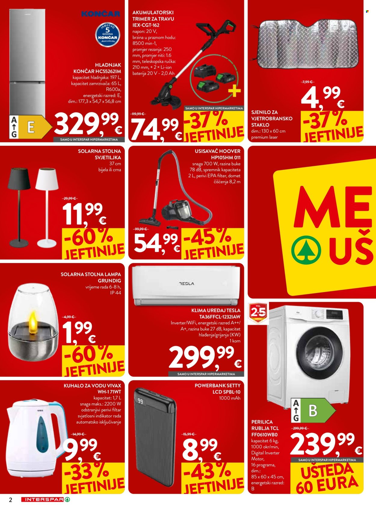 INTERSPAR katalog - 01.04.2026. - 21.04.2026. Stranica 2