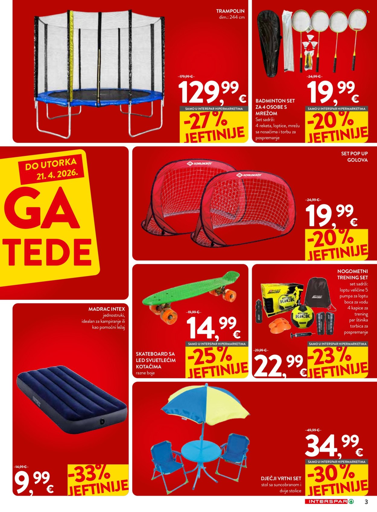 INTERSPAR katalog - 01.04.2026. - 21.04.2026. Stranica 3