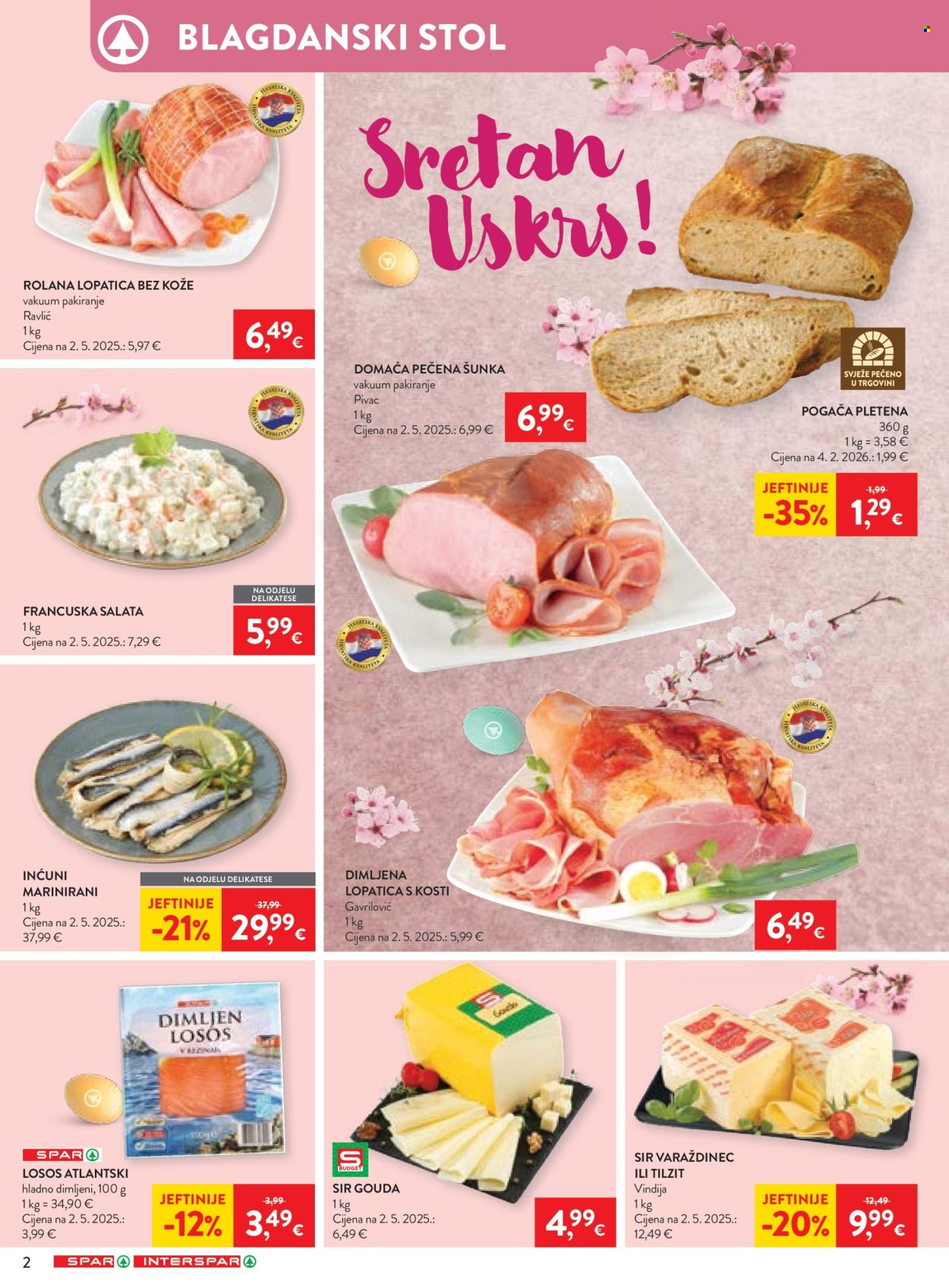 INTERSPAR katalog - 01.04.2026. - 07.04.2026. Stranica 2