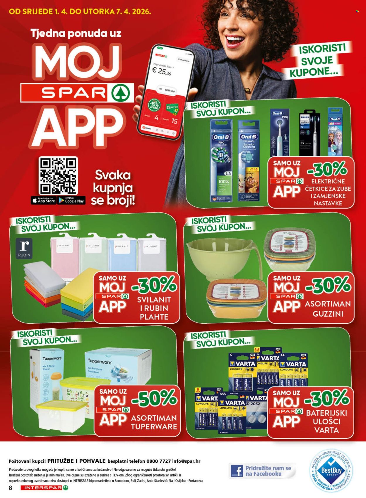 INTERSPAR katalog - 01.04.2026. - 21.04.2026. Stranica 8