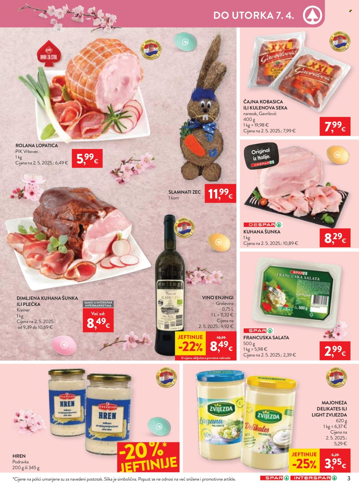 INTERSPAR katalog - 01.04.2026. - 07.04.2026. Stranica 3