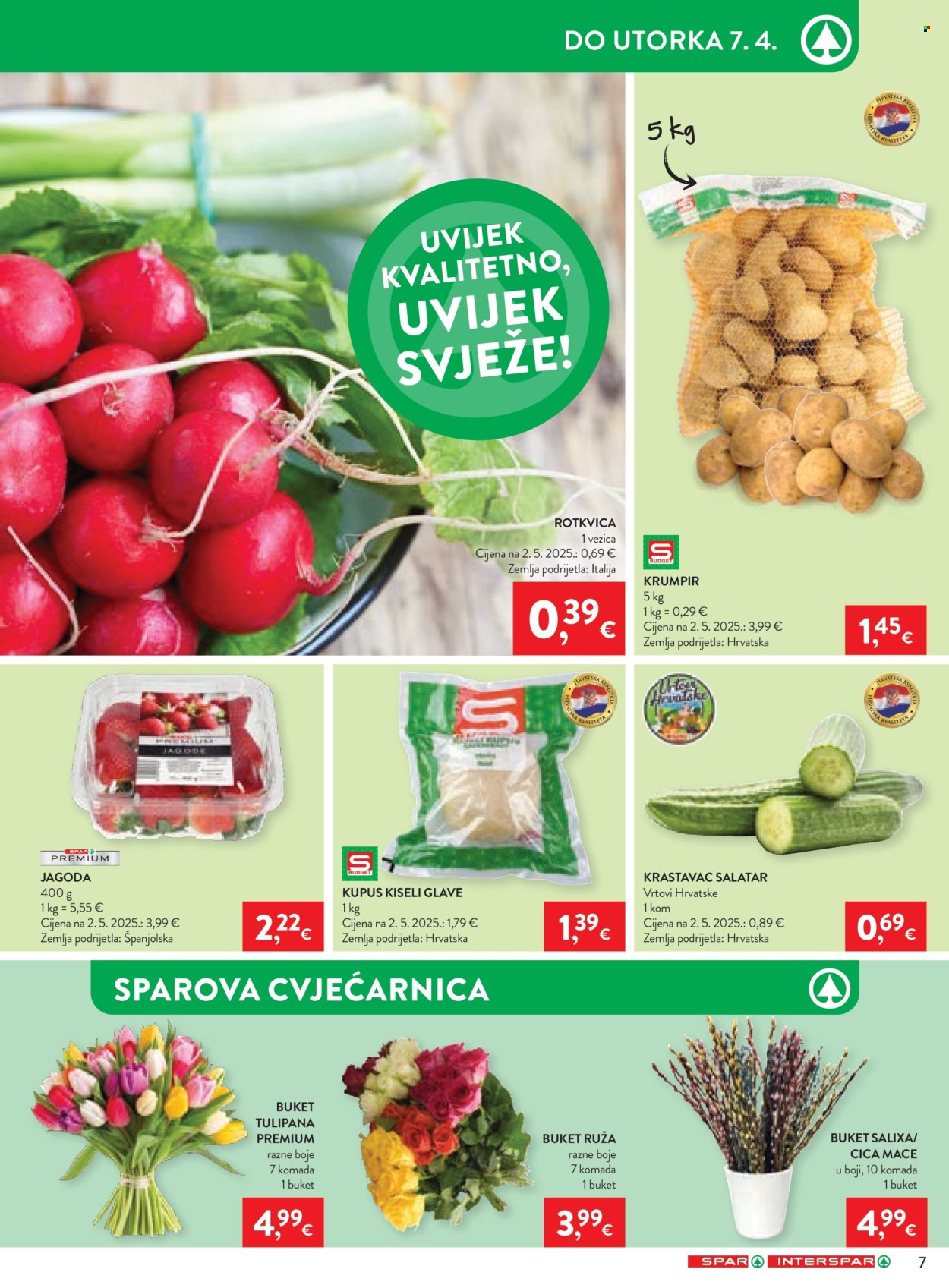 INTERSPAR katalog - 01.04.2026. - 07.04.2026. Stranica 7