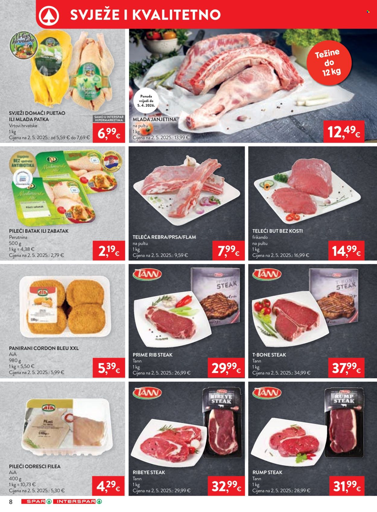 INTERSPAR katalog - 01.04.2026. - 07.04.2026. Stranica 8