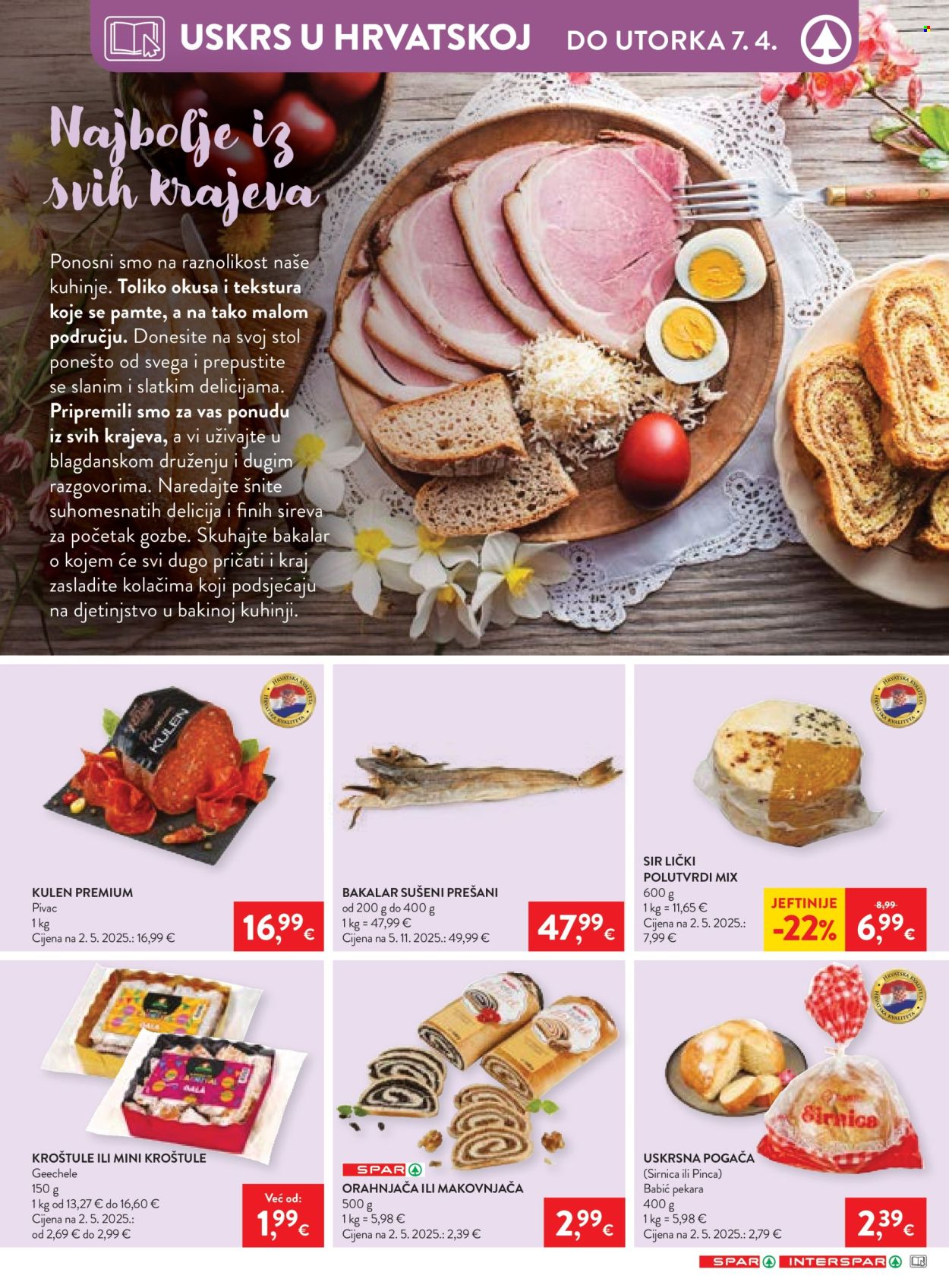 INTERSPAR katalog - 01.04.2026. - 07.04.2026. Stranica 15