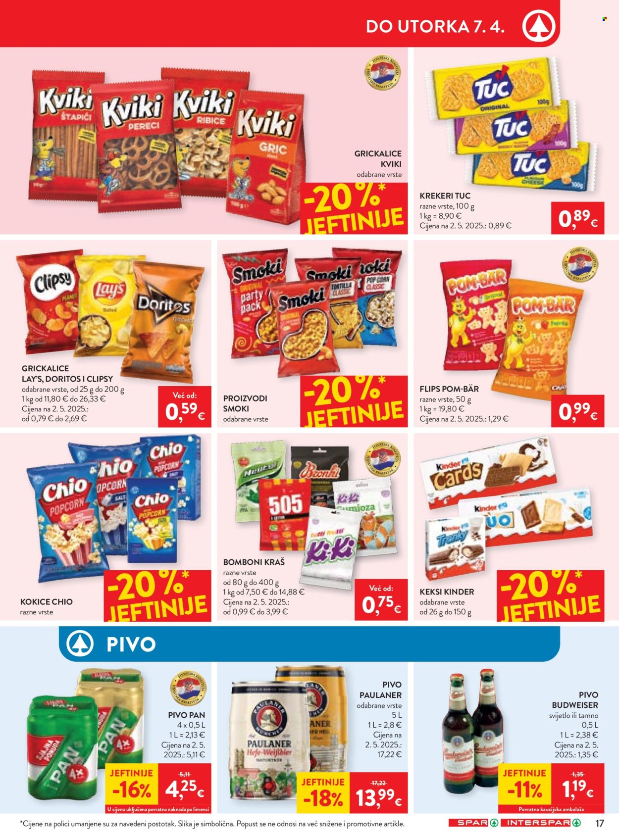 INTERSPAR katalog - 01.04.2026. - 07.04.2026. Stranica 21