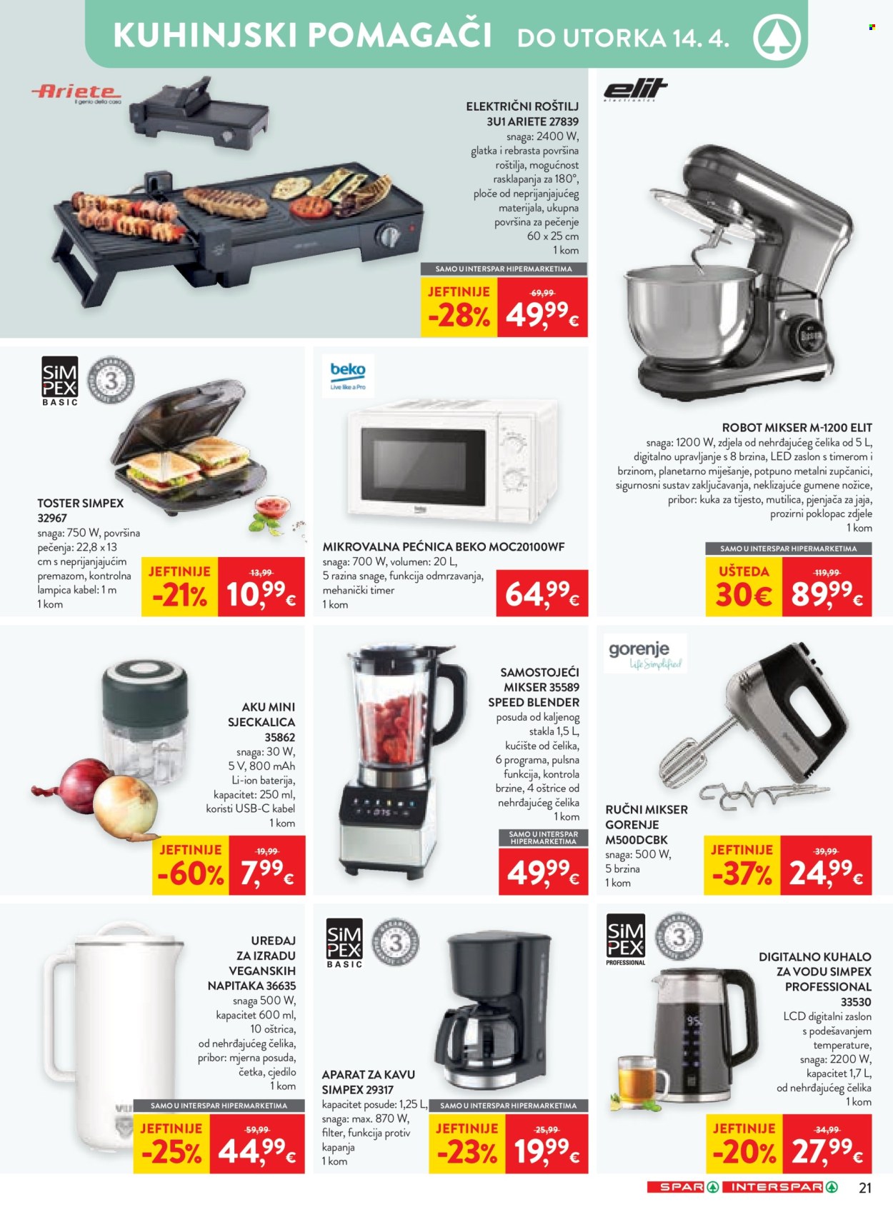 INTERSPAR katalog - 01.04.2026. - 07.04.2026. Stranica 27