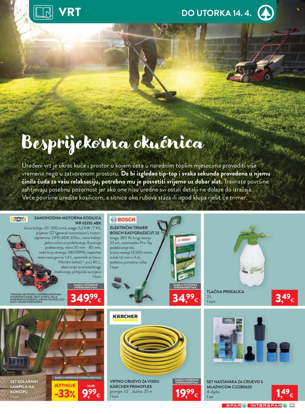 INTERSPAR katalog - 01.04.2026. - 07.04.2026. Stranica 34