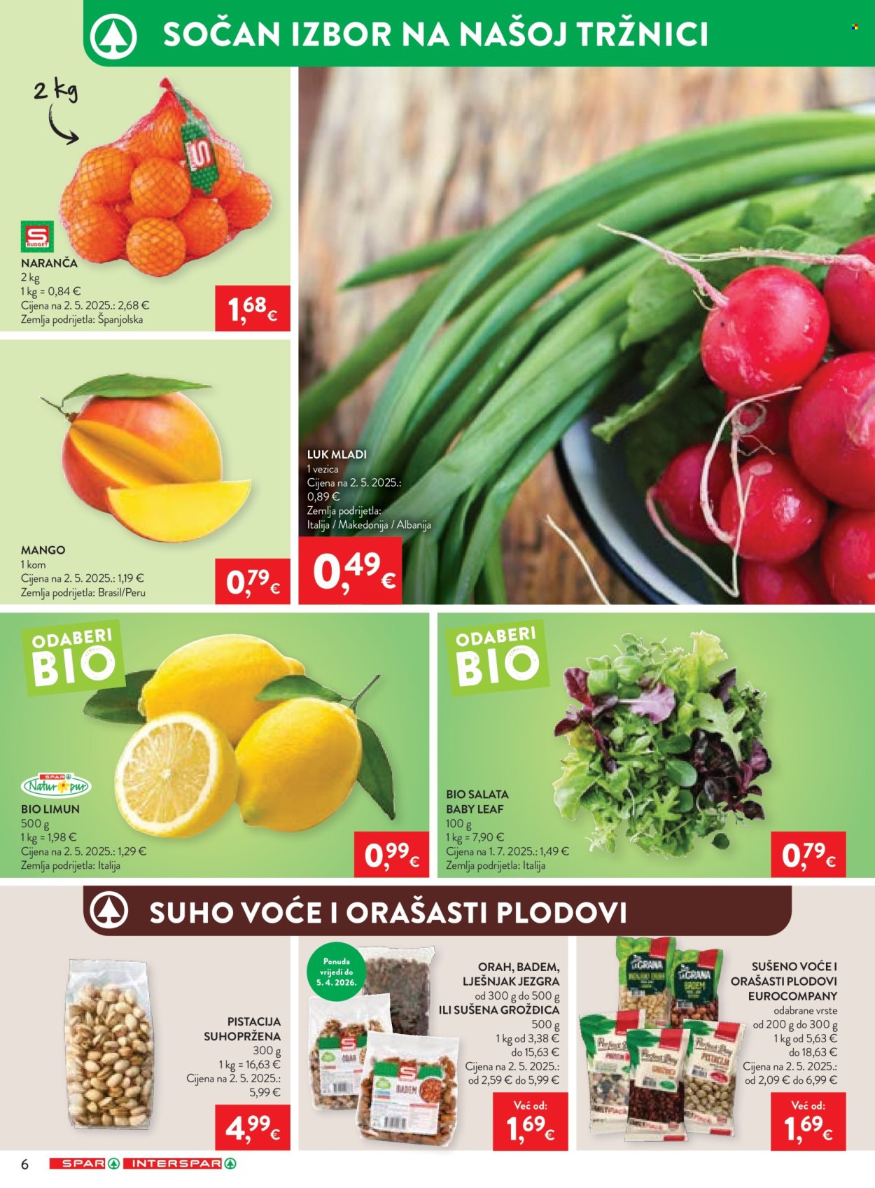 SPAR katalog - 01.04.2026. - 07.04.2026. Stranica 6