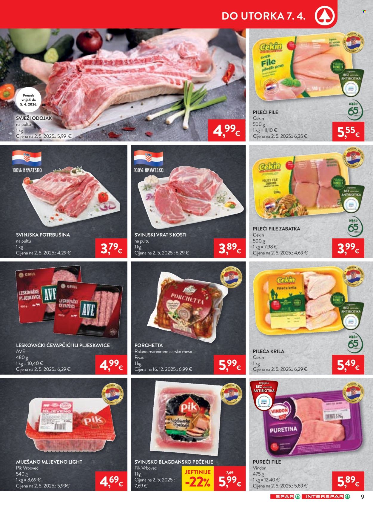 SPAR katalog - 01.04.2026. - 07.04.2026. Stranica 9