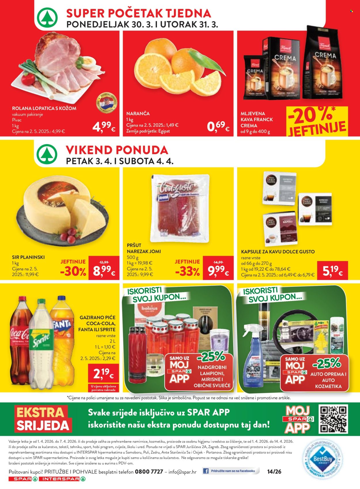 SPAR katalog - 01.04.2026. - 07.04.2026. Stranica 36
