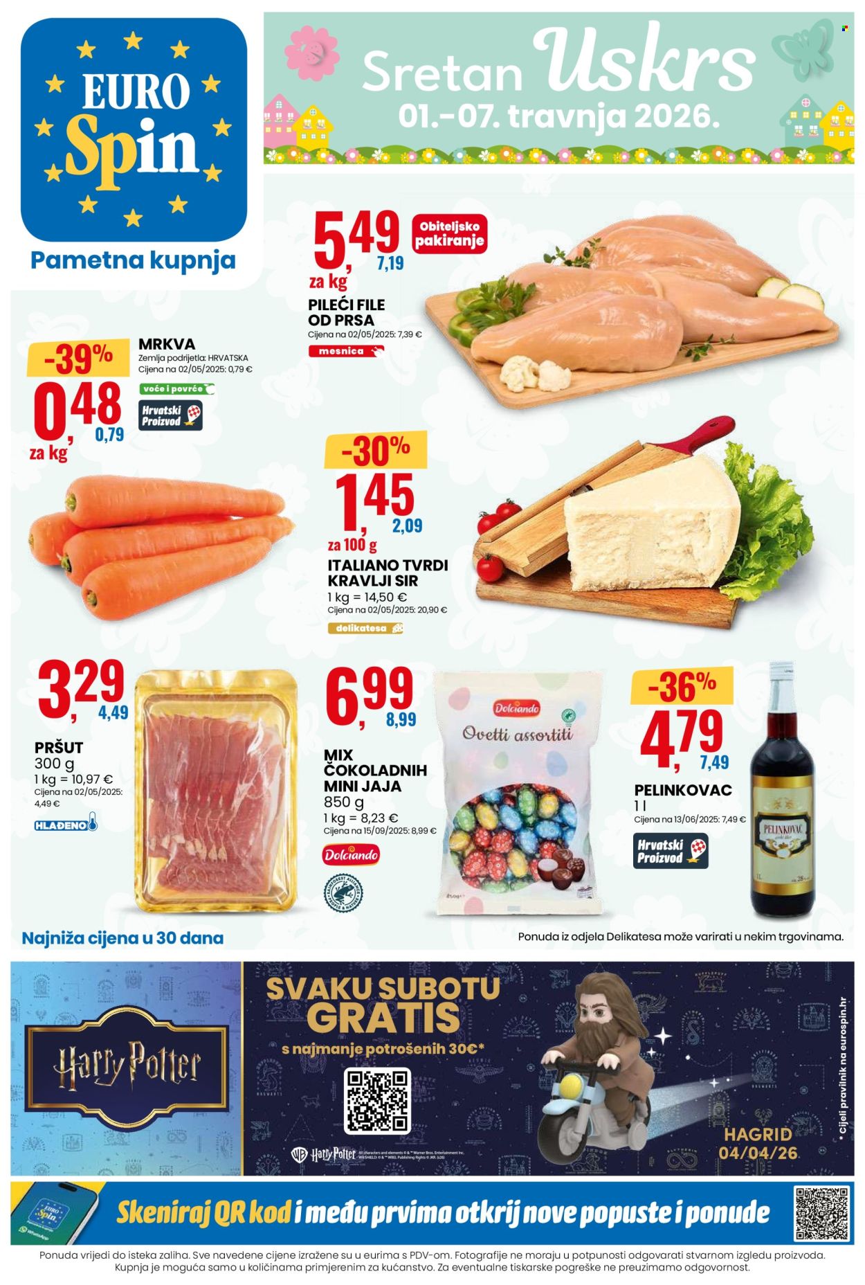 Eurospin katalog - 01.04.2026. - 07.04.2026. Stranica 1