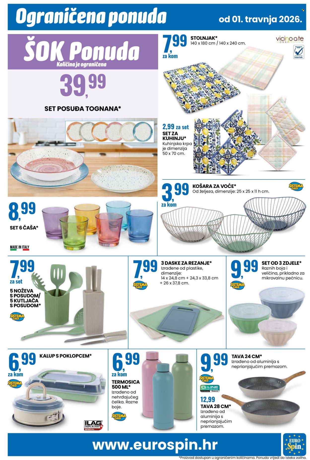 Eurospin katalog - 01.04.2026. - 07.04.2026. Stranica 15