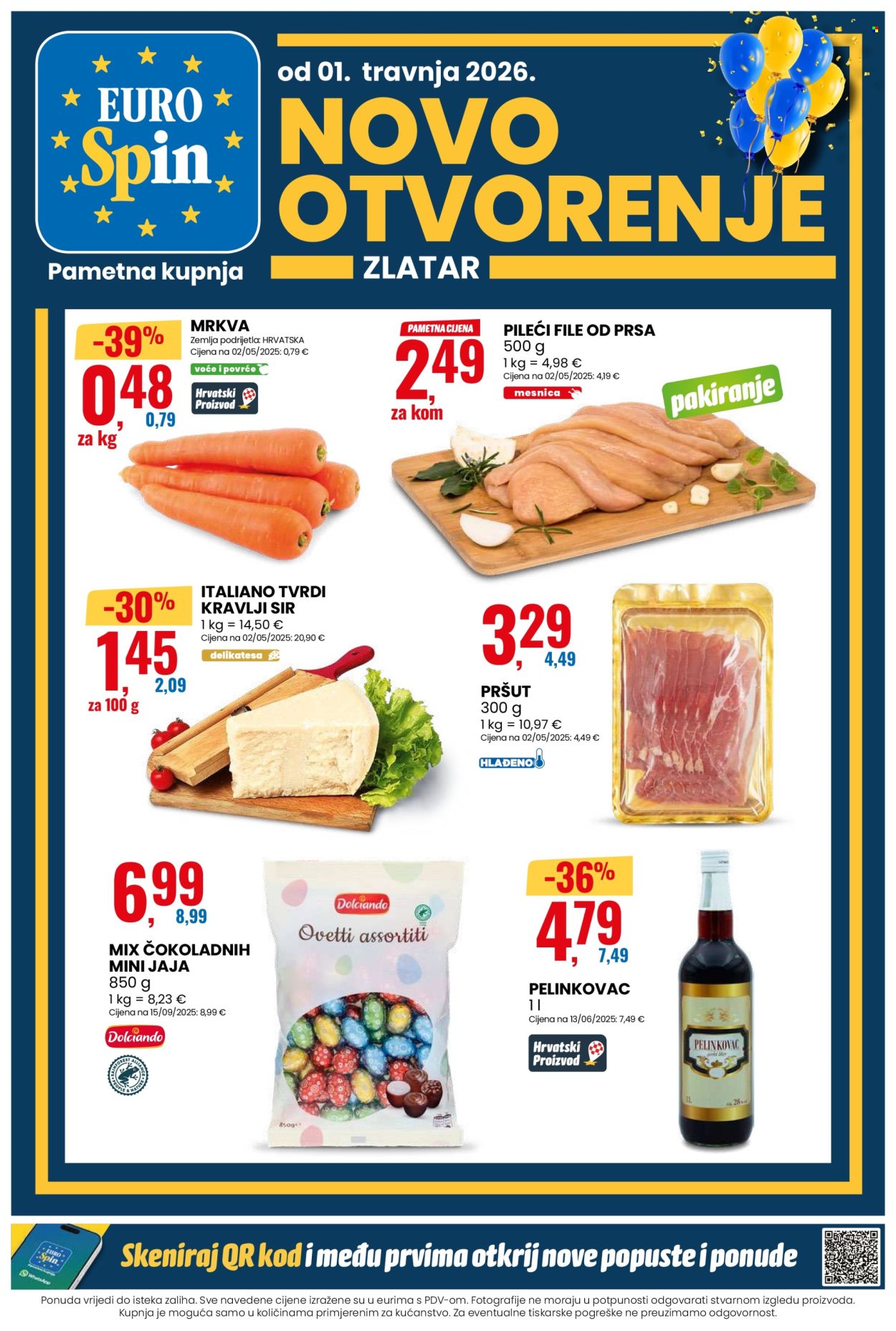 Eurospin katalog - 01.04.2026. - 07.04.2026. Stranica 1