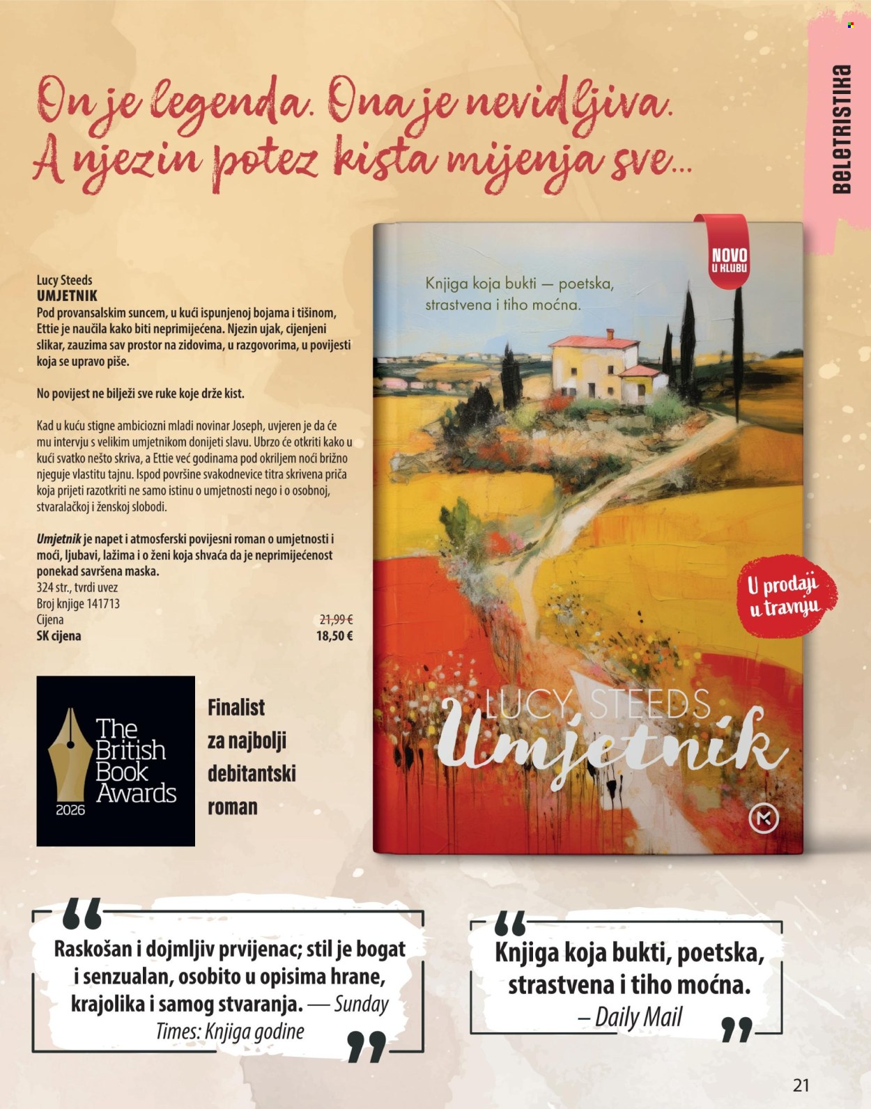 Svijet knjige katalog - 01.04.2026. - 08.06.2026. Stranica 21
