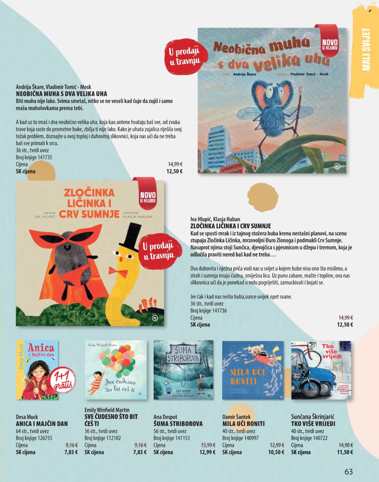 Svijet knjige katalog - 01.04.2026. - 08.06.2026. Stranica 63