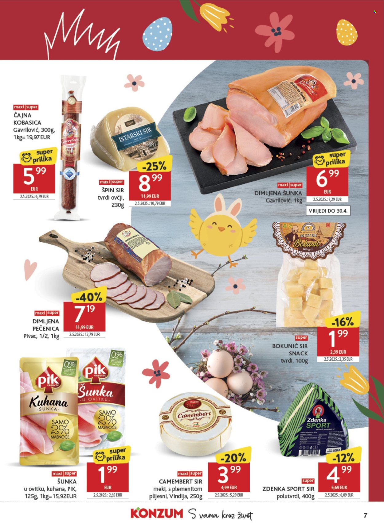 Konzum katalog - 30.03.2026. - 05.04.2026. Stranica 7