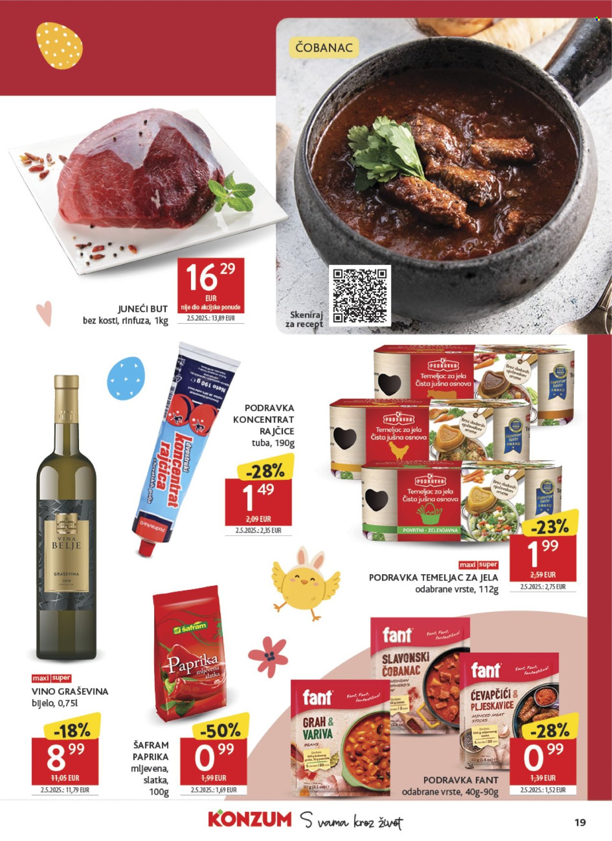 Konzum katalog - 30.03.2026. - 05.04.2026. Stranica 19