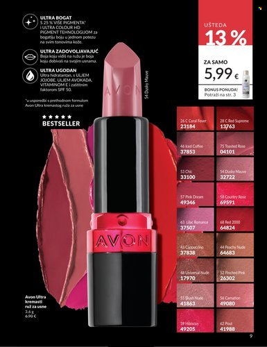 Avon katalog - 01.04.2026. - 30.04.2026. Stranica 9