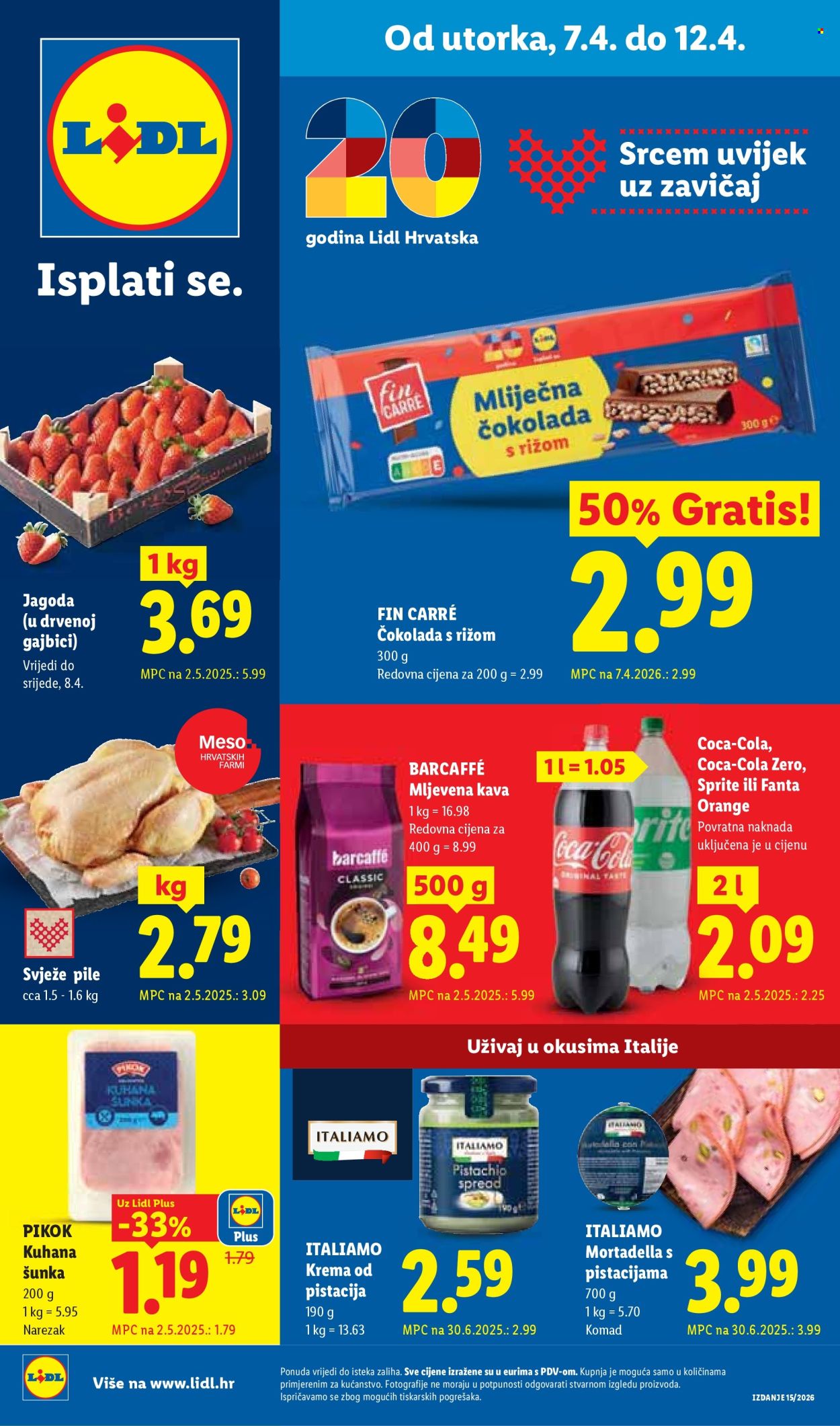 Lidl katalog - 07.04.2026. - 12.04.2026. Stranica 1