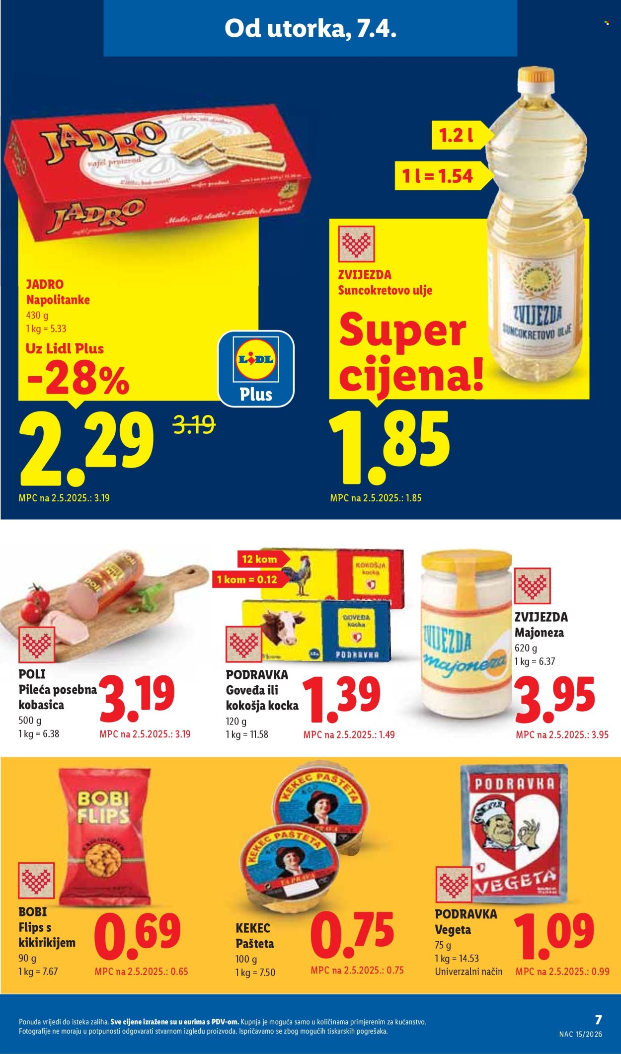 Lidl katalog - 07.04.2026. - 12.04.2026. Stranica 7