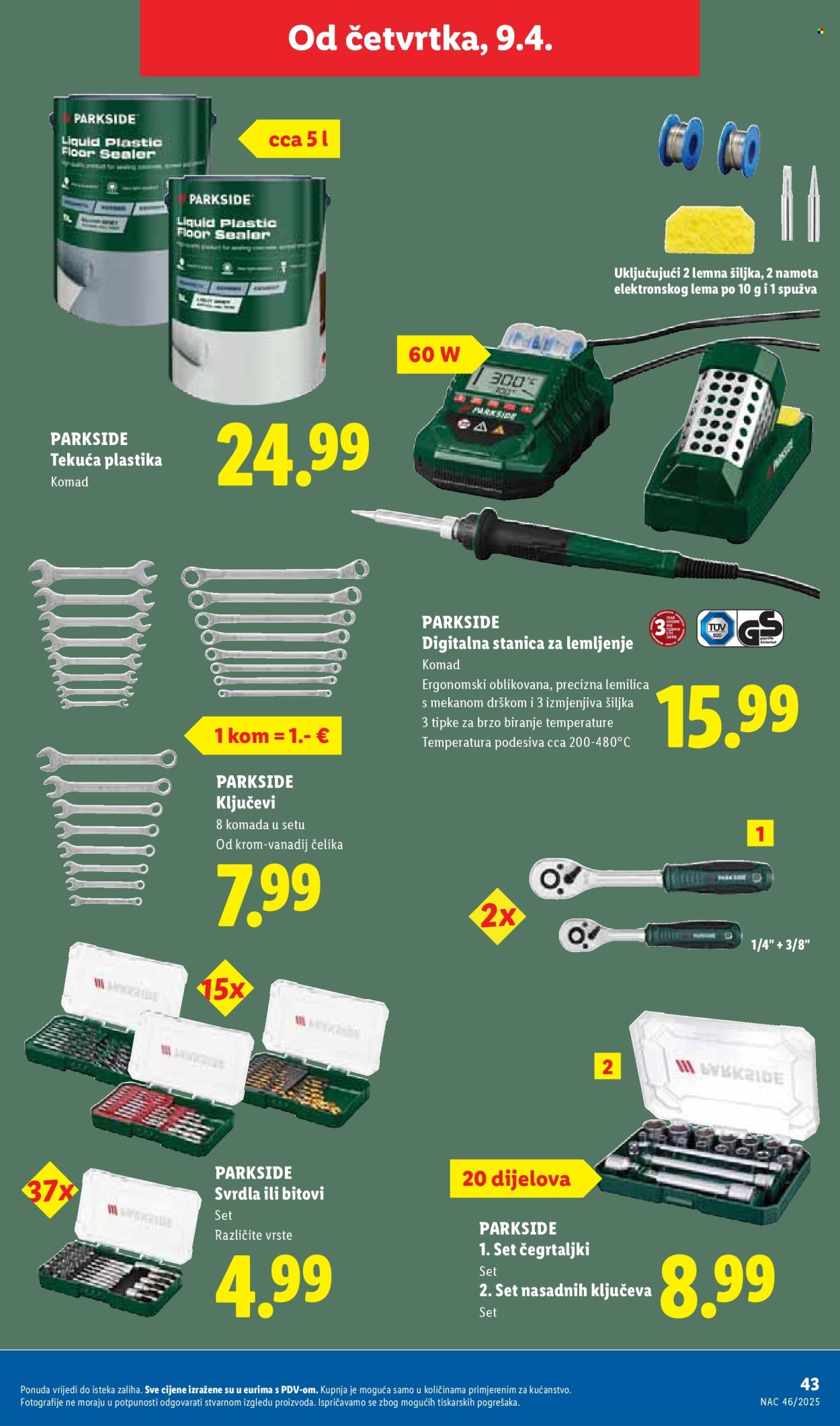 Lidl katalog - 07.04.2026. - 12.04.2026. Stranica 43