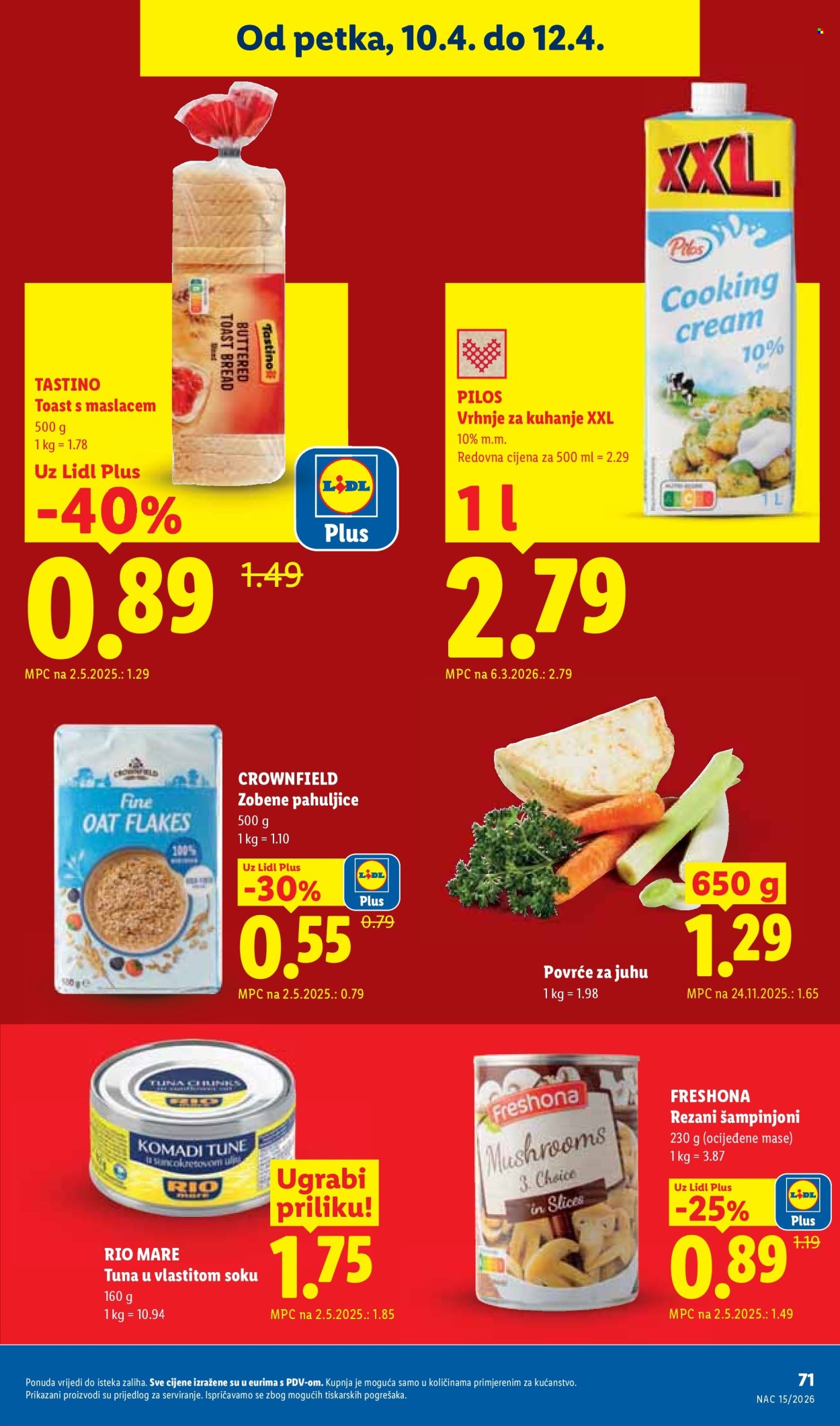 Lidl katalog - 07.04.2026. - 12.04.2026. Stranica 71