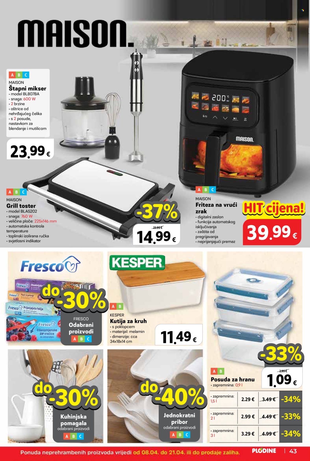 Plodine katalog - 08.04.2026. - 14.04.2026. Stranica 43
