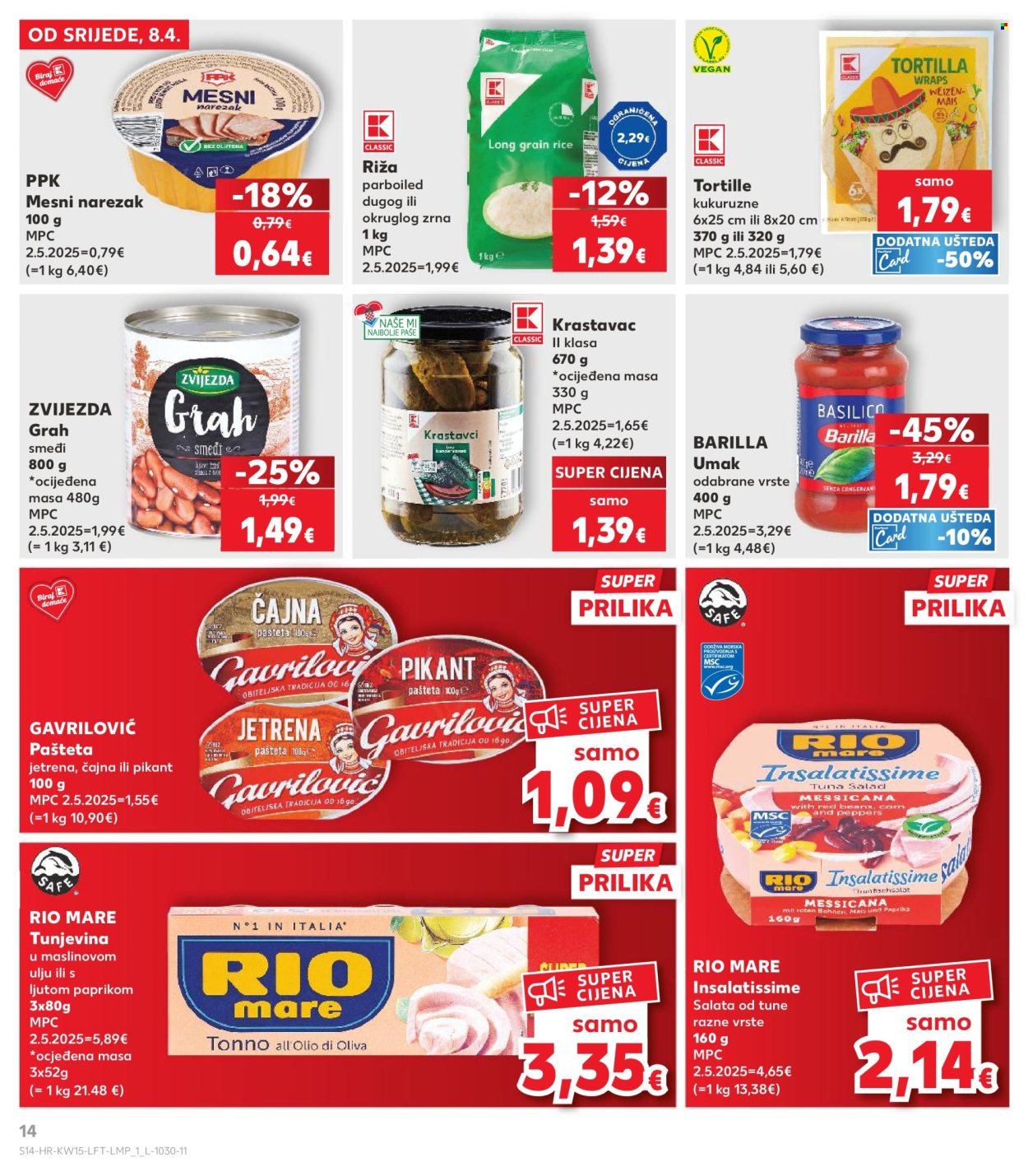 Kaufland katalog - 08.04.2026. - 14.04.2026. Stranica 14