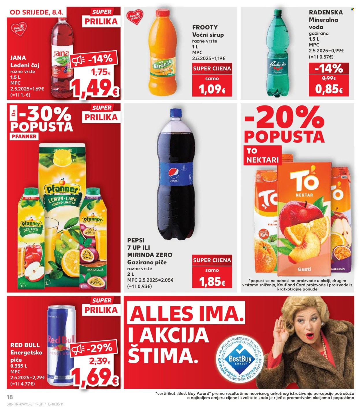Kaufland katalog - 08.04.2026. - 14.04.2026. Stranica 18
