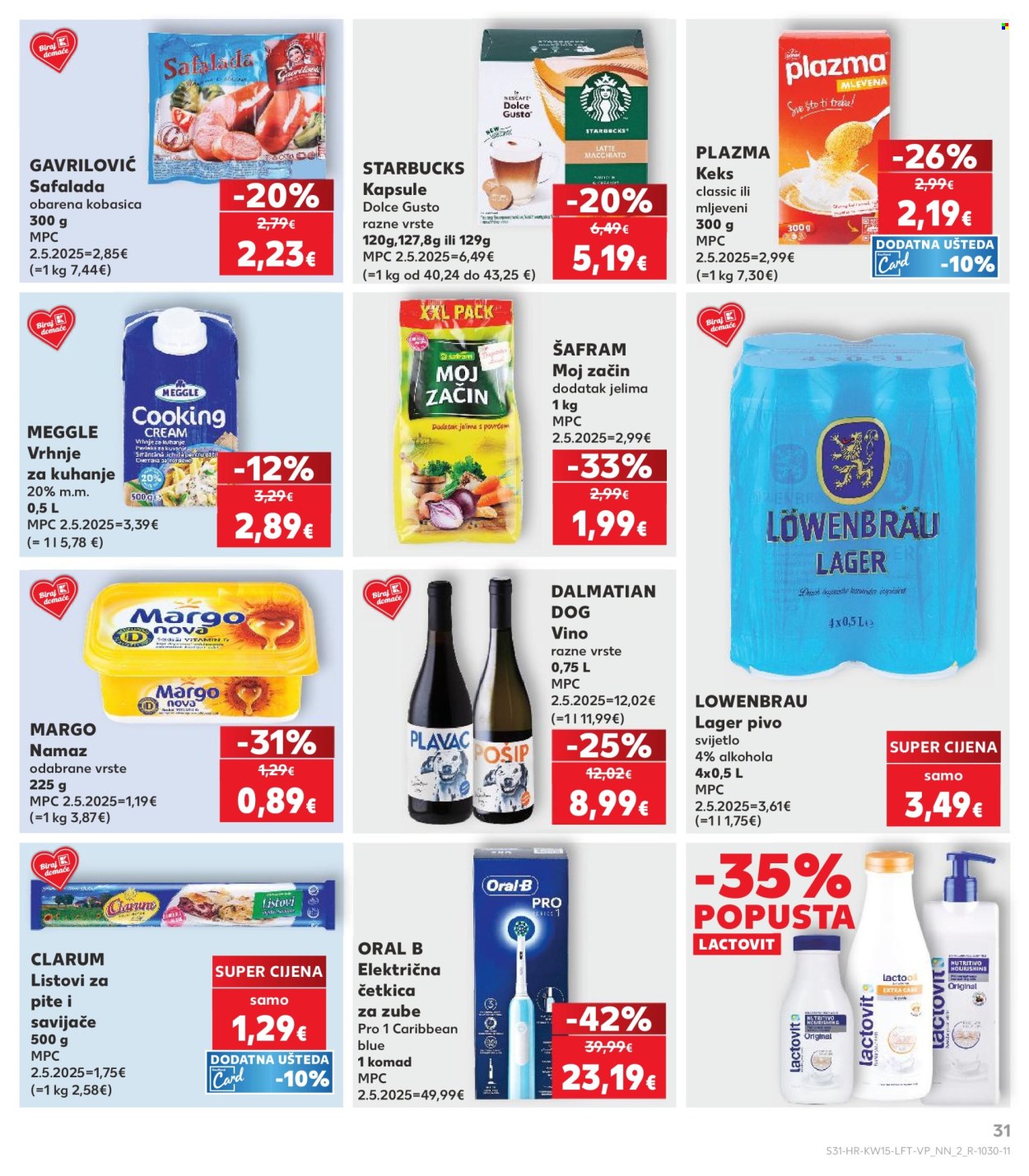 Kaufland katalog - 08.04.2026. - 14.04.2026. Stranica 31