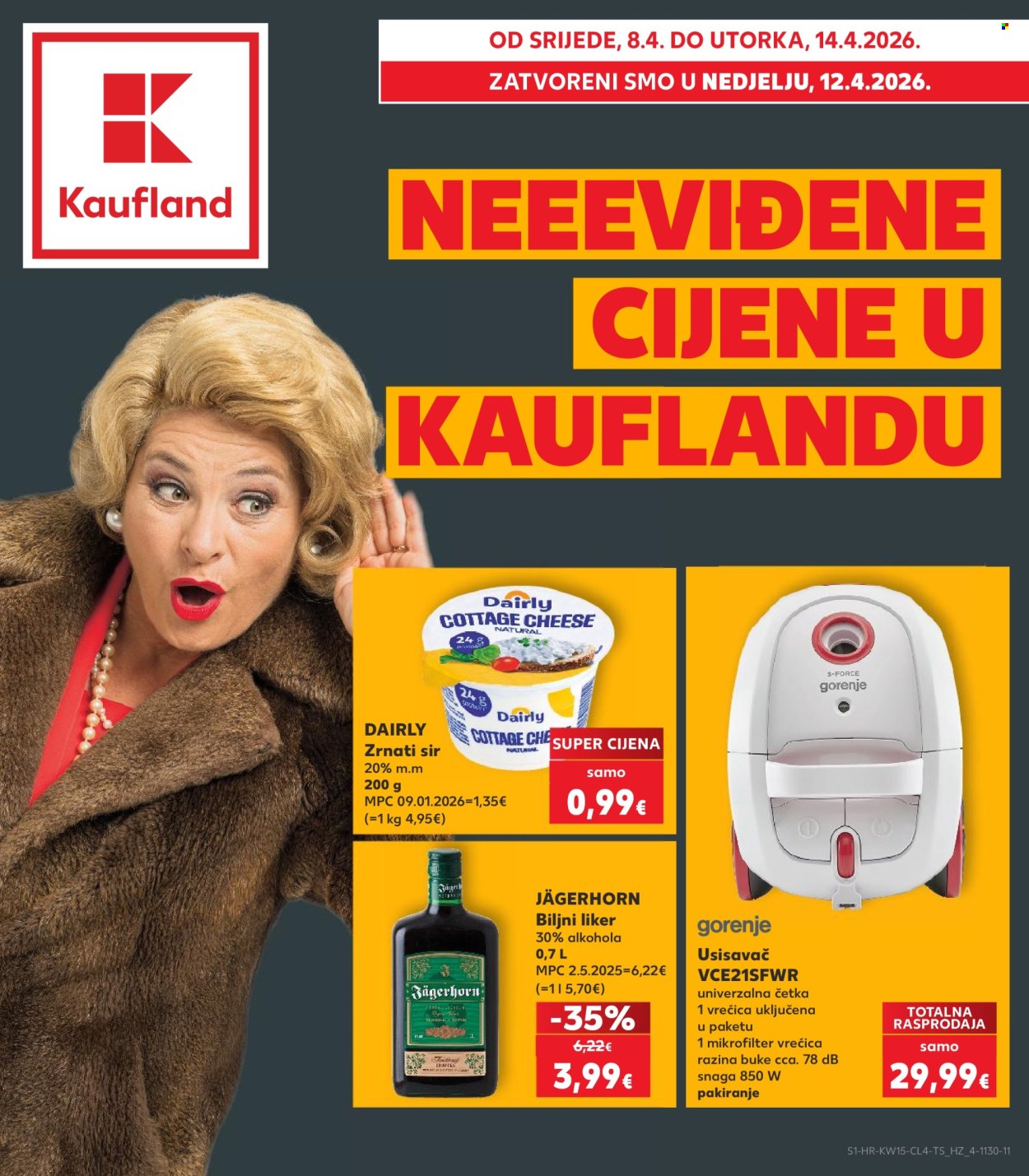 Kaufland katalog - 08.04.2026. - 14.04.2026. Stranica 1