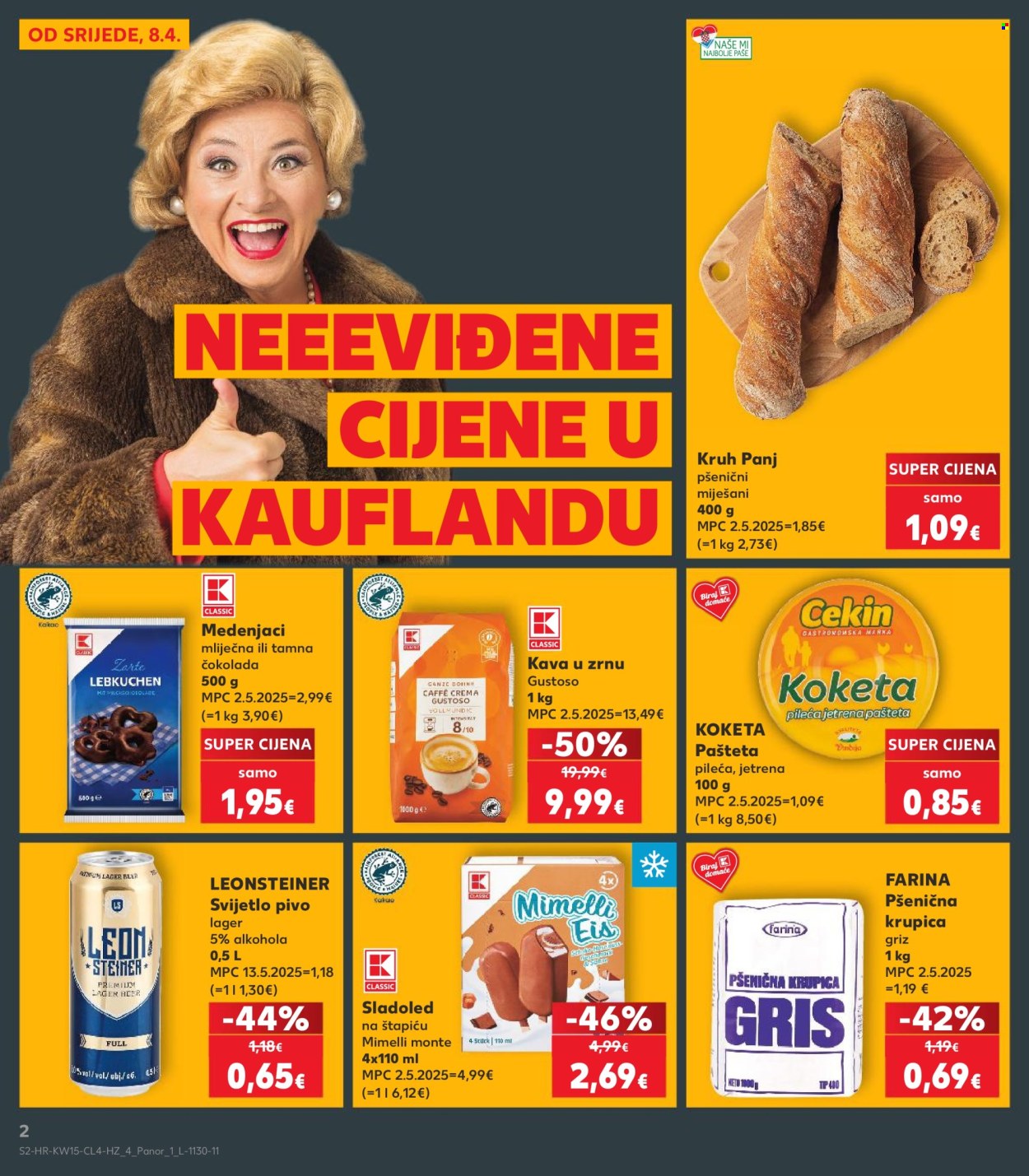 Kaufland katalog - 08.04.2026. - 14.04.2026. Stranica 2