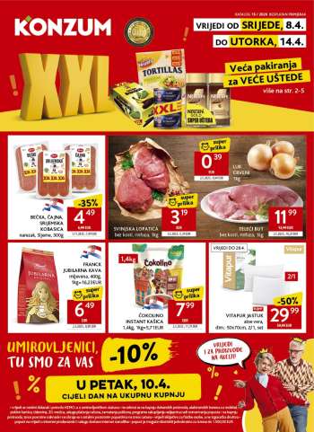 Konzum katalog - 08.04.2026. - 14.04.2026.