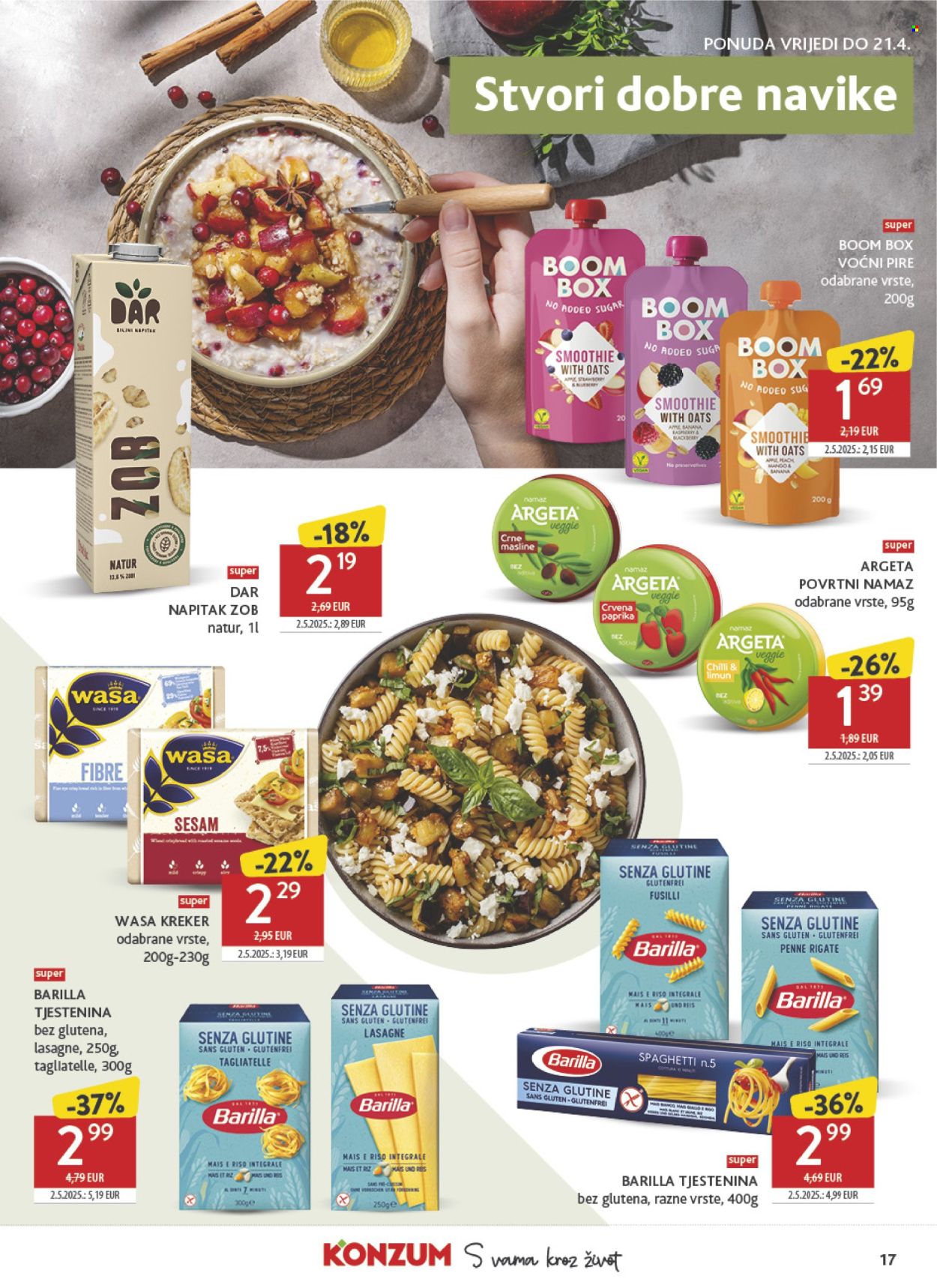 Konzum katalog - 08.04.2026. - 14.04.2026. Stranica 17