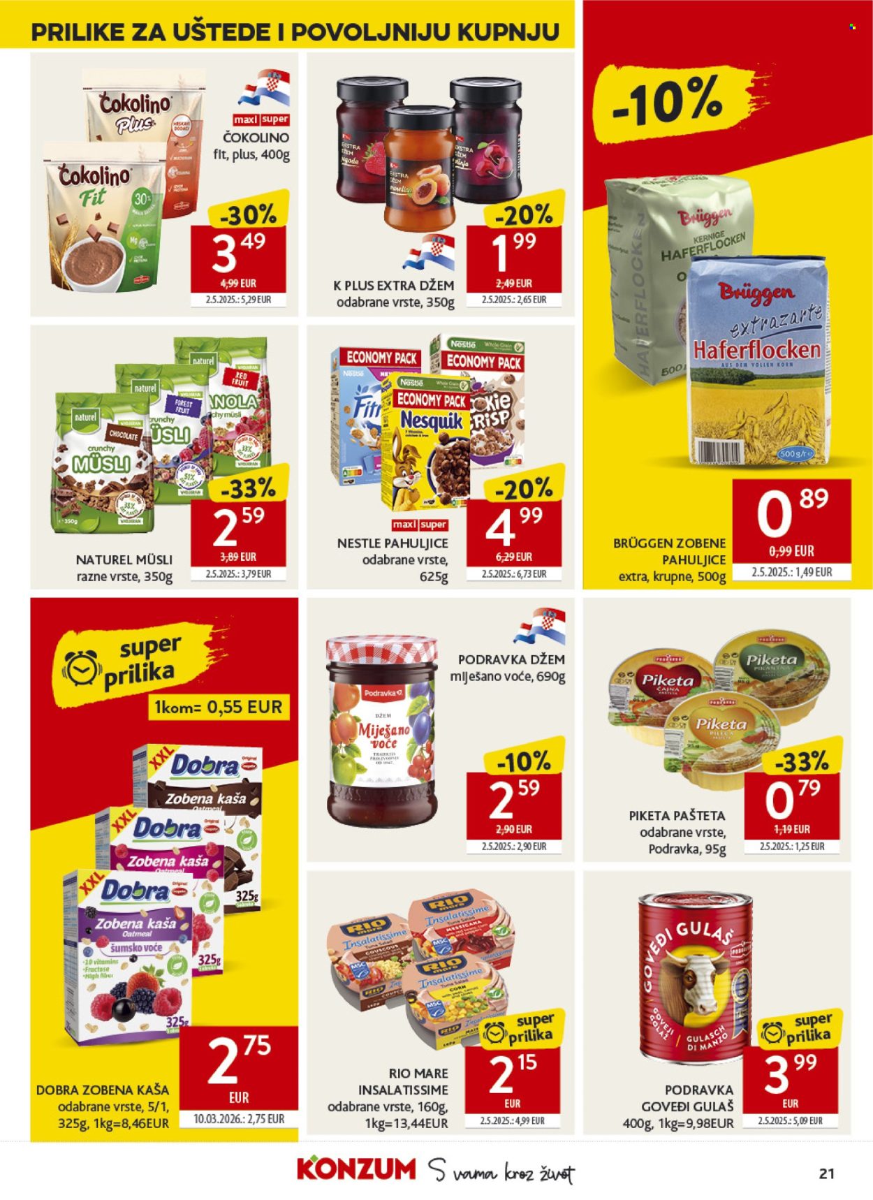 Konzum katalog - 08.04.2026. - 14.04.2026. Stranica 21