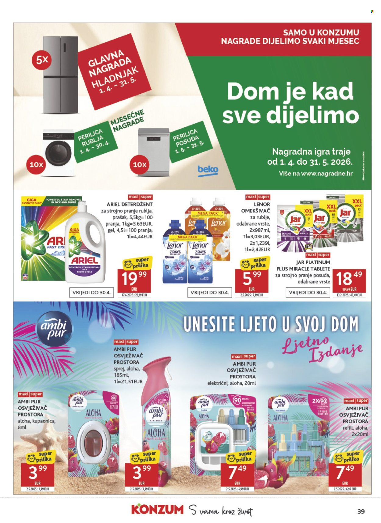 Konzum katalog - 08.04.2026. - 14.04.2026. Stranica 39