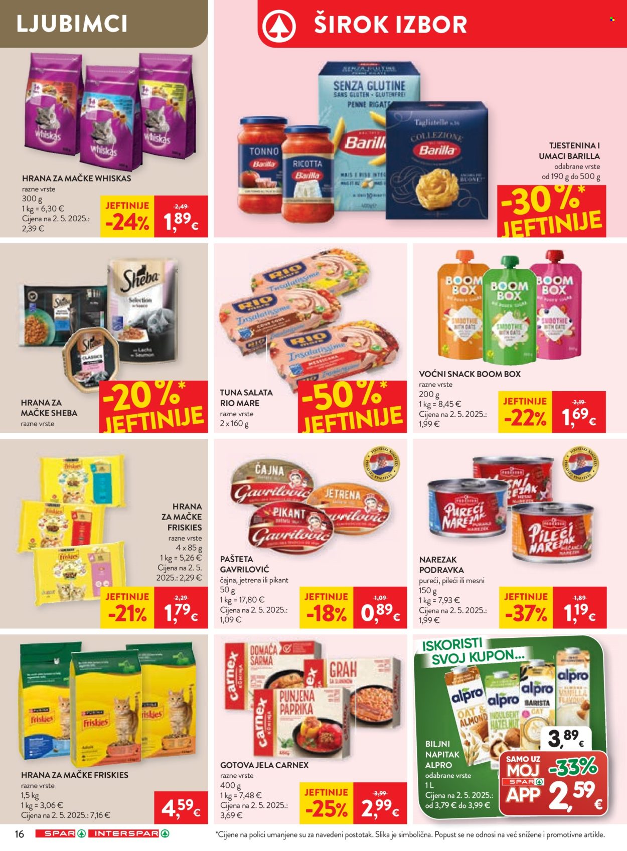 INTERSPAR katalog - 08.04.2026. - 14.04.2026. Stranica 18