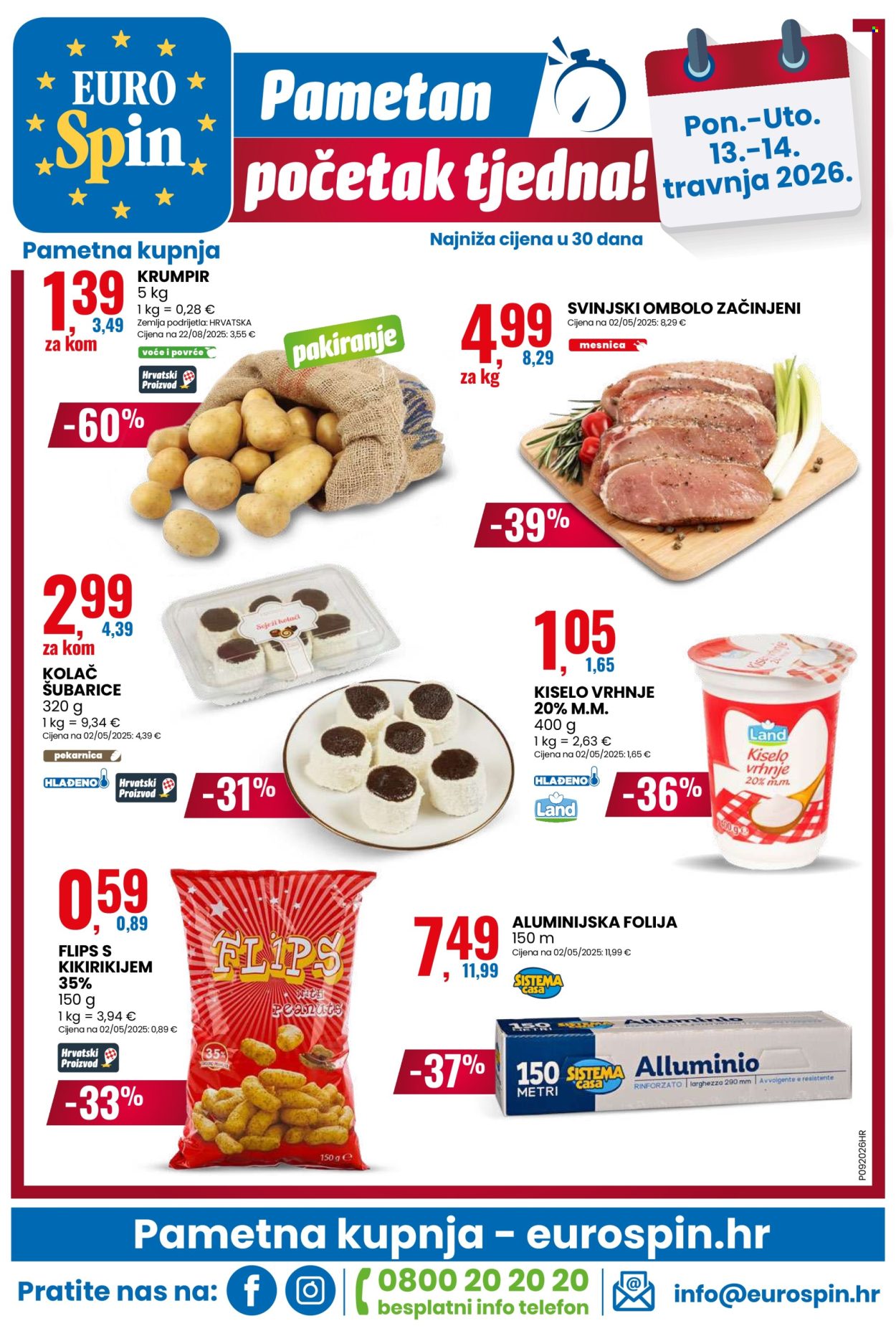 Eurospin katalog - 08.04.2026. - 14.04.2026. Stranica 16