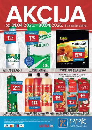 PPK Bjelovar katalog - 01.04.2026. - 30.04.2026.