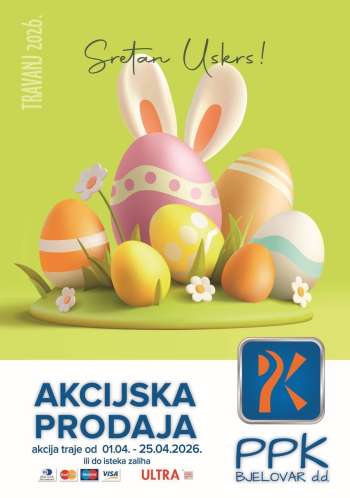 PPK Bjelovar katalog - 01.04.2026. - 25.04.2026.