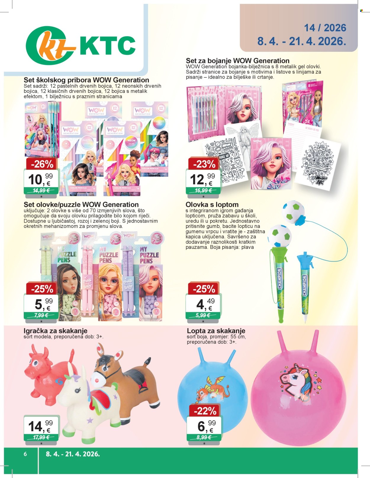 KTC katalog - 08.04.2026. - 21.04.2026. Stranica 1