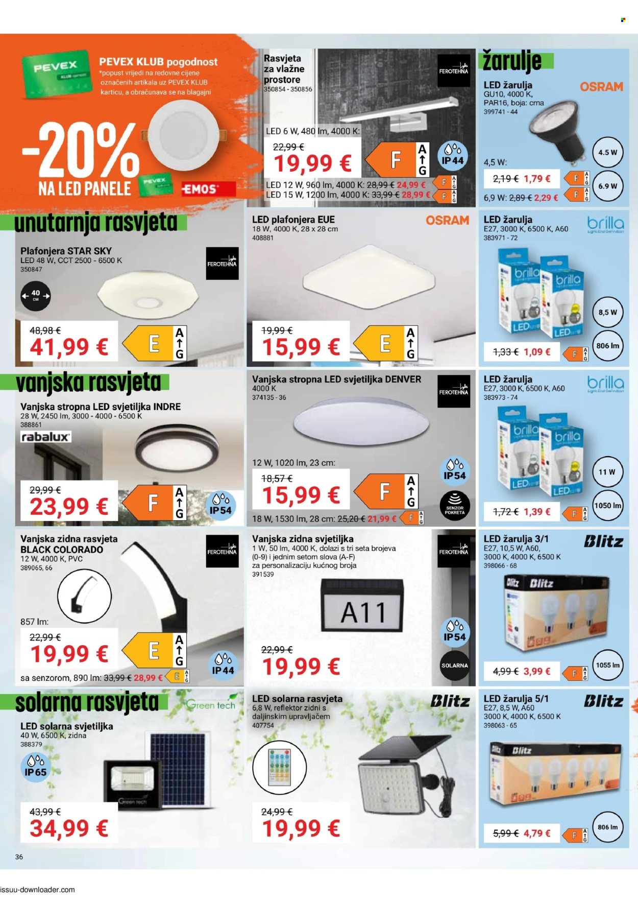 Pevex katalog - 03.04.2026. - 27.04.2026. Stranica 36