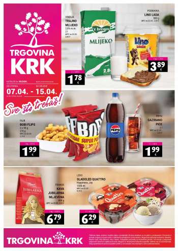 Trgovina KRK katalog - 07.04.2026. - 15.04.2026.