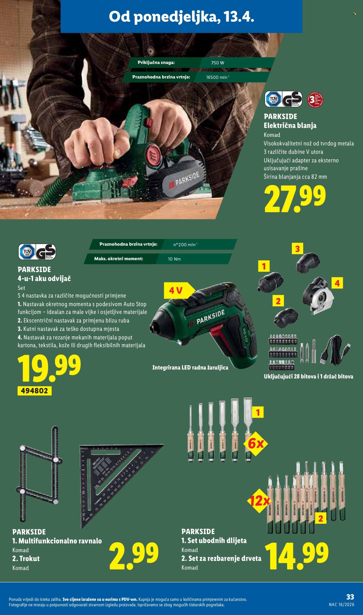 Lidl katalog - 13.04.2026. - 19.04.2026. Stranica 33