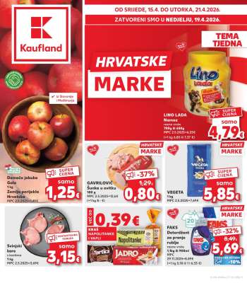 Kaufland katalog - 15.04.2026. - 21.04.2026.