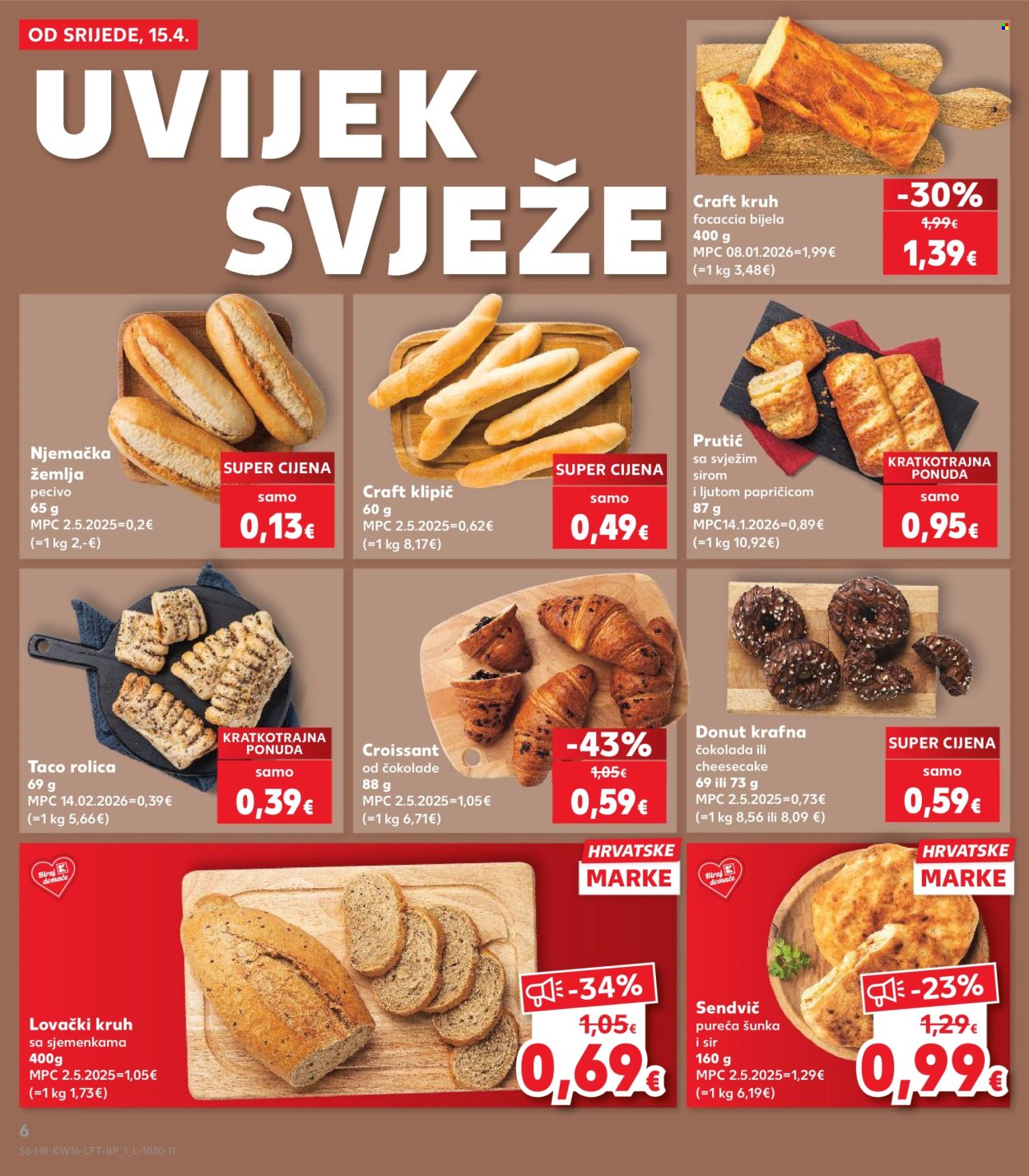 Kaufland katalog - 15.04.2026. - 21.04.2026. Stranica 6
