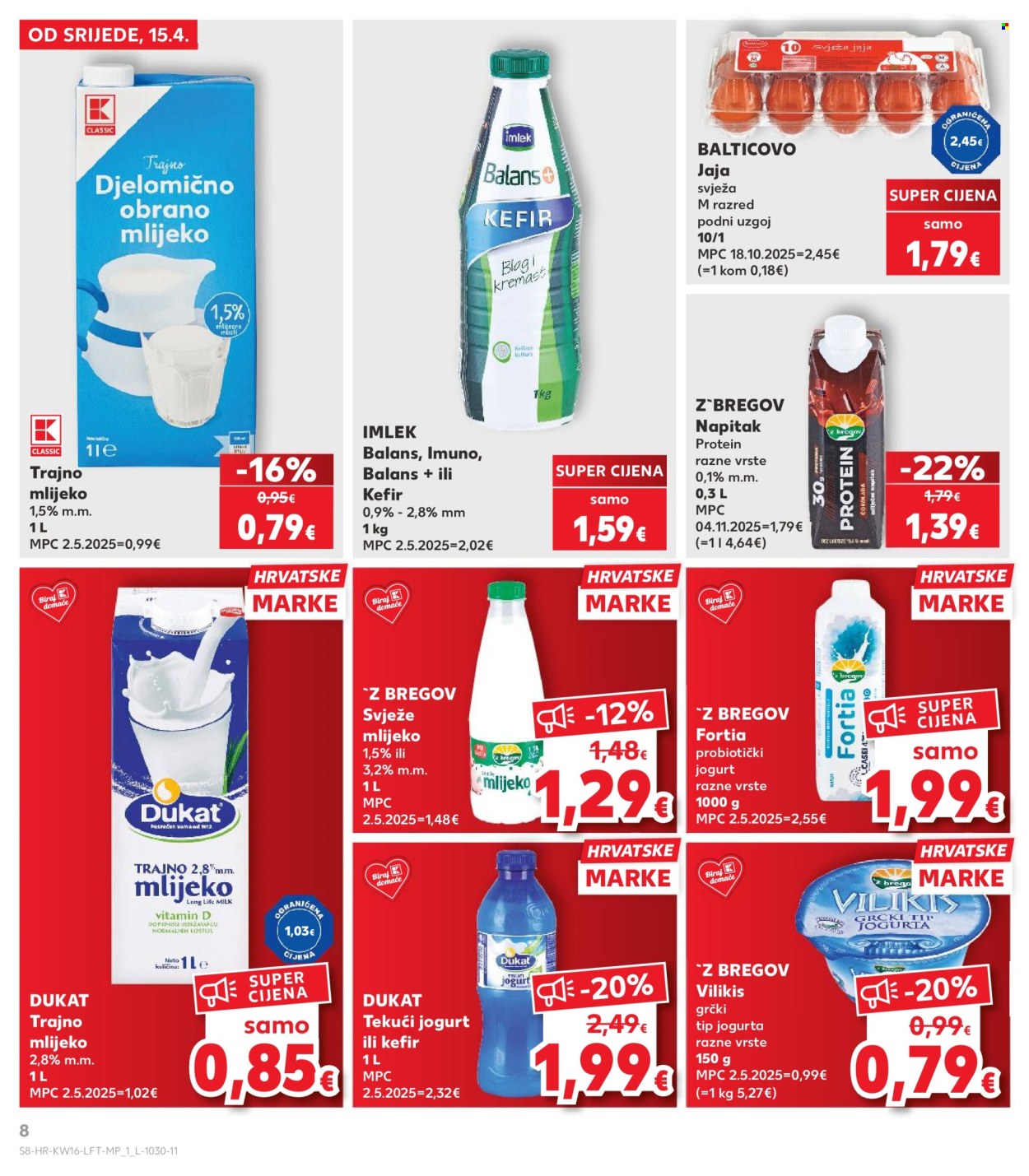 Kaufland katalog - 15.04.2026. - 21.04.2026. Stranica 8