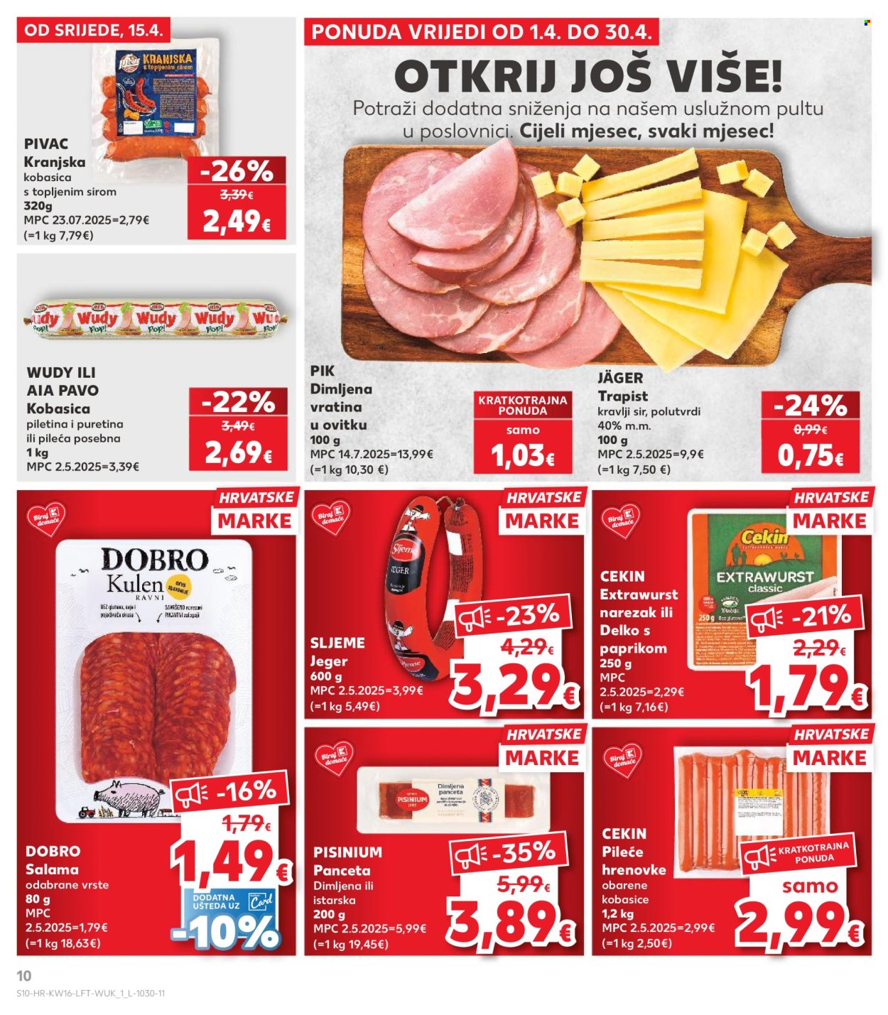 Kaufland katalog - 15.04.2026. - 21.04.2026. Stranica 10