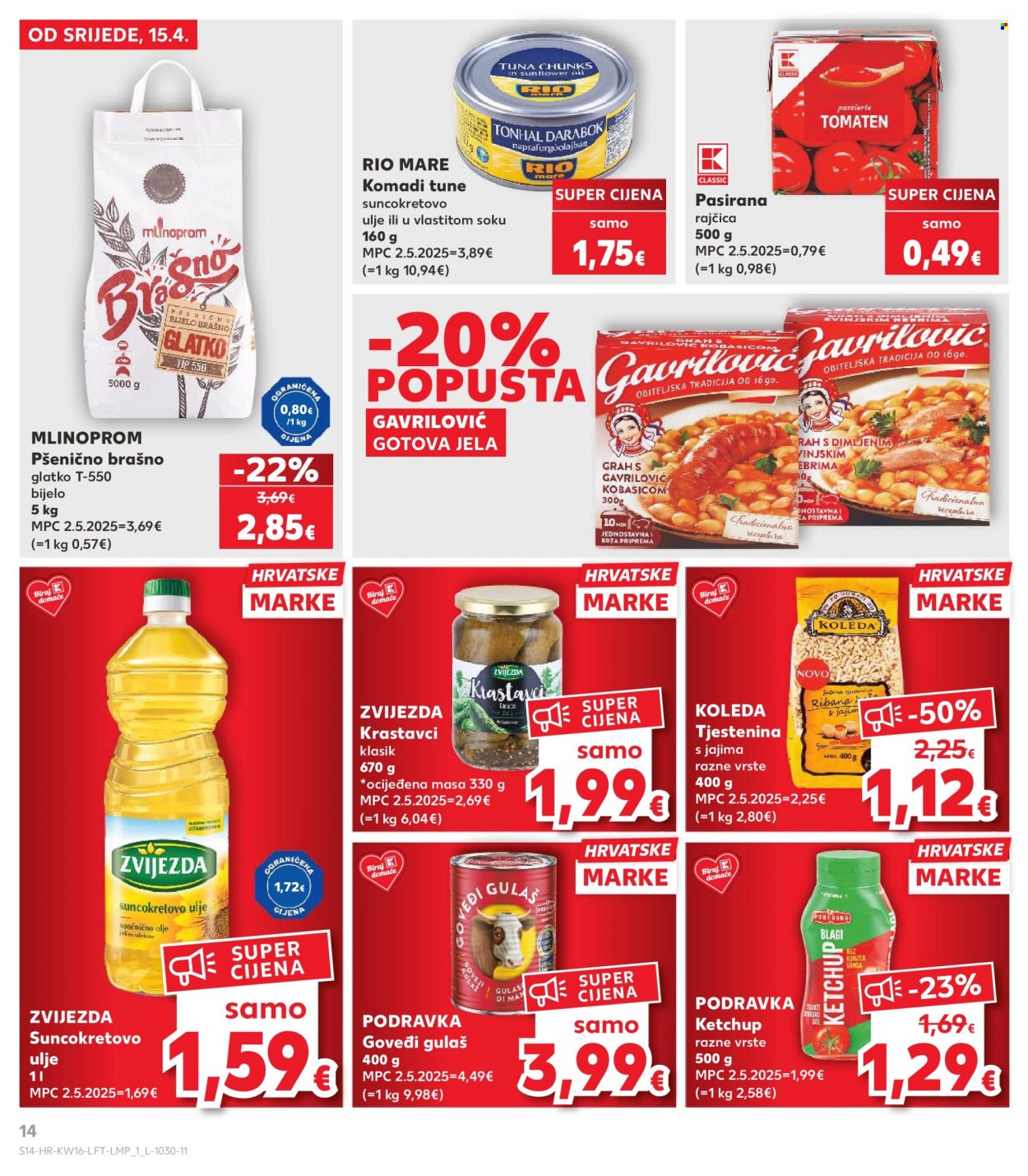 Kaufland katalog - 15.04.2026. - 21.04.2026. Stranica 14