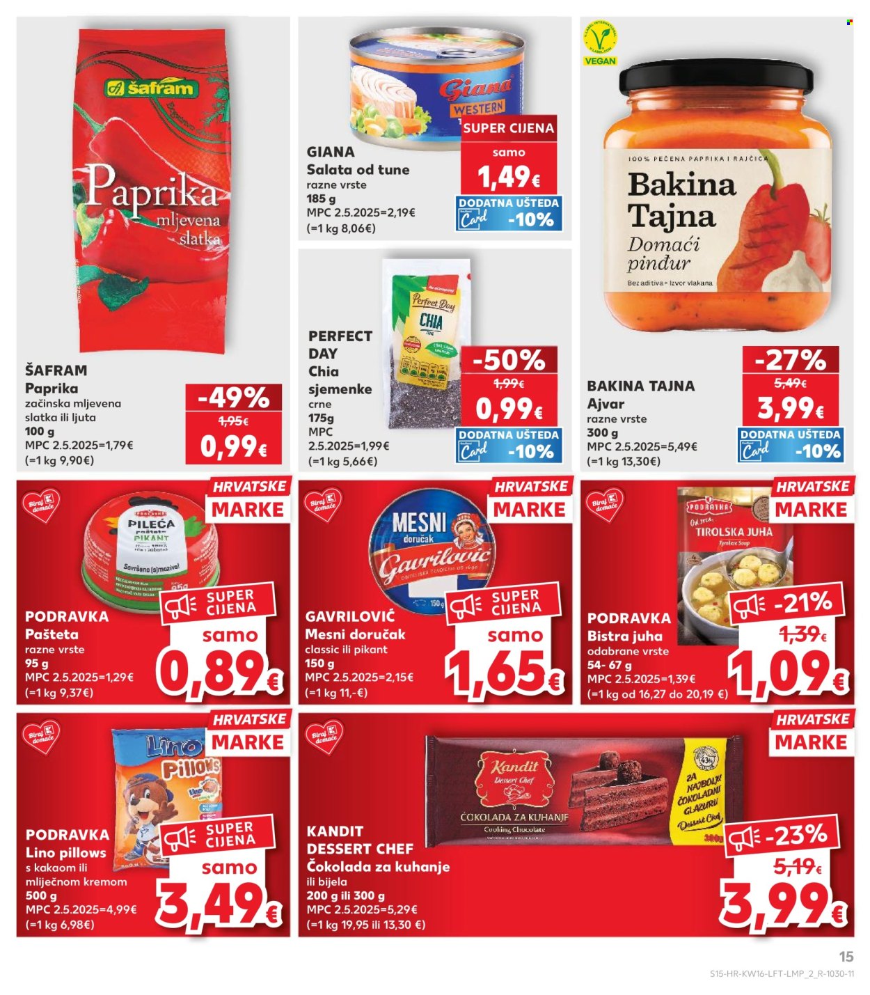 Kaufland katalog - 15.04.2026. - 21.04.2026. Stranica 15